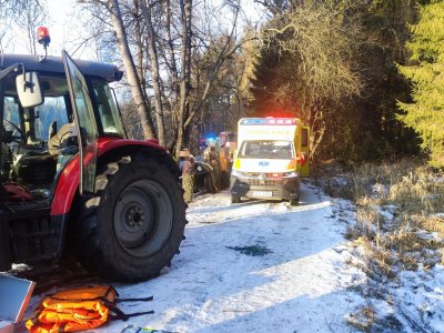 Jihočeští záchranáři řešili v sobotu v odpoledních hodinách mimořádnou událost
